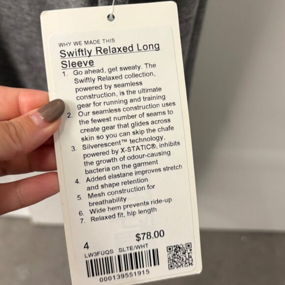 LULULEMON Swiftly Relaxed Long-Sleeve Shirt - Picture 5 of 5